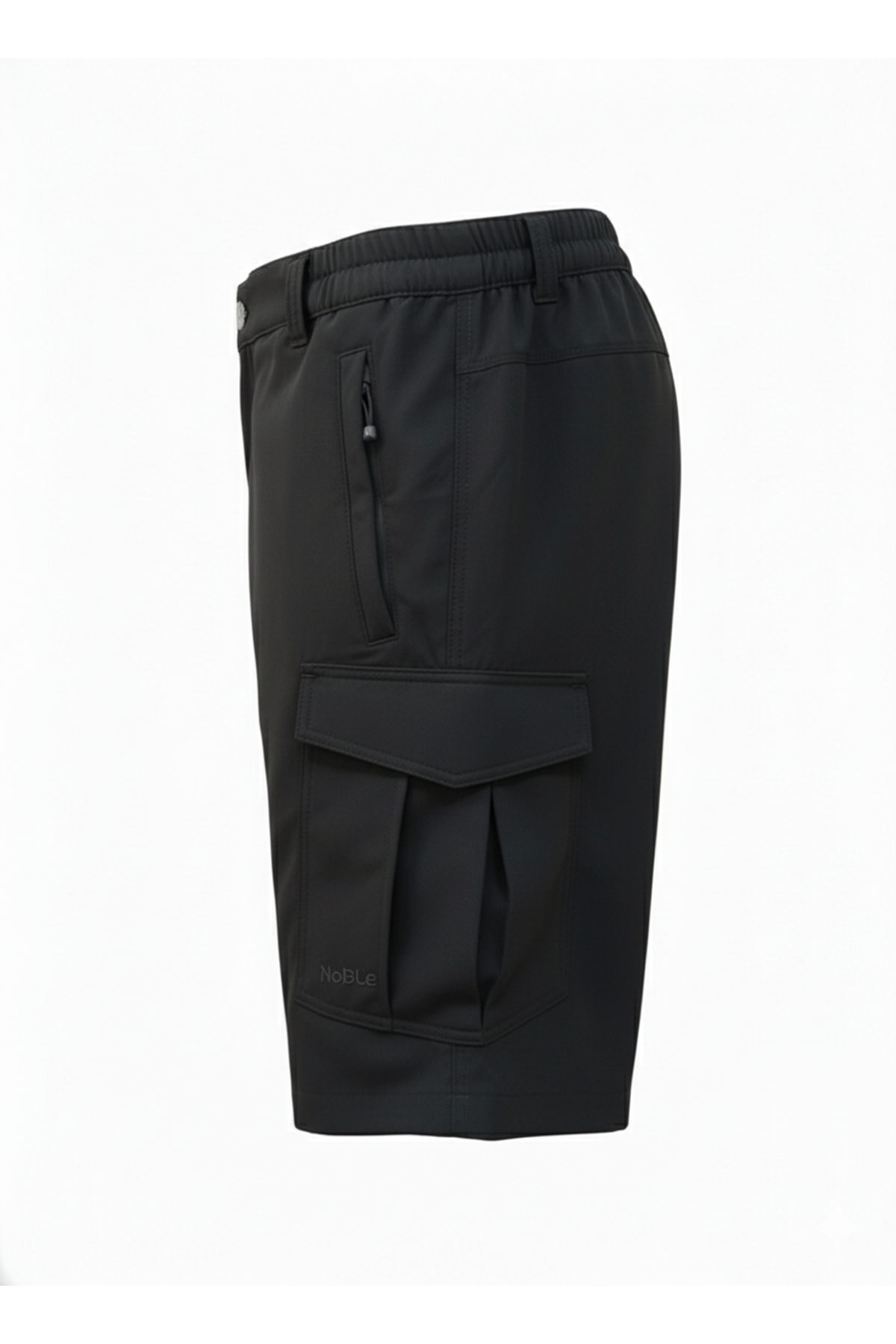 NOBLE PLUS ERKEK ŞORT KAPAKLI CEP SİYAH