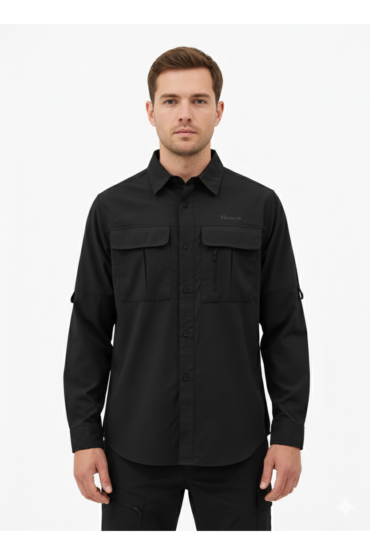 NOBLE NAPOLİ GÖMLEK SİYAH