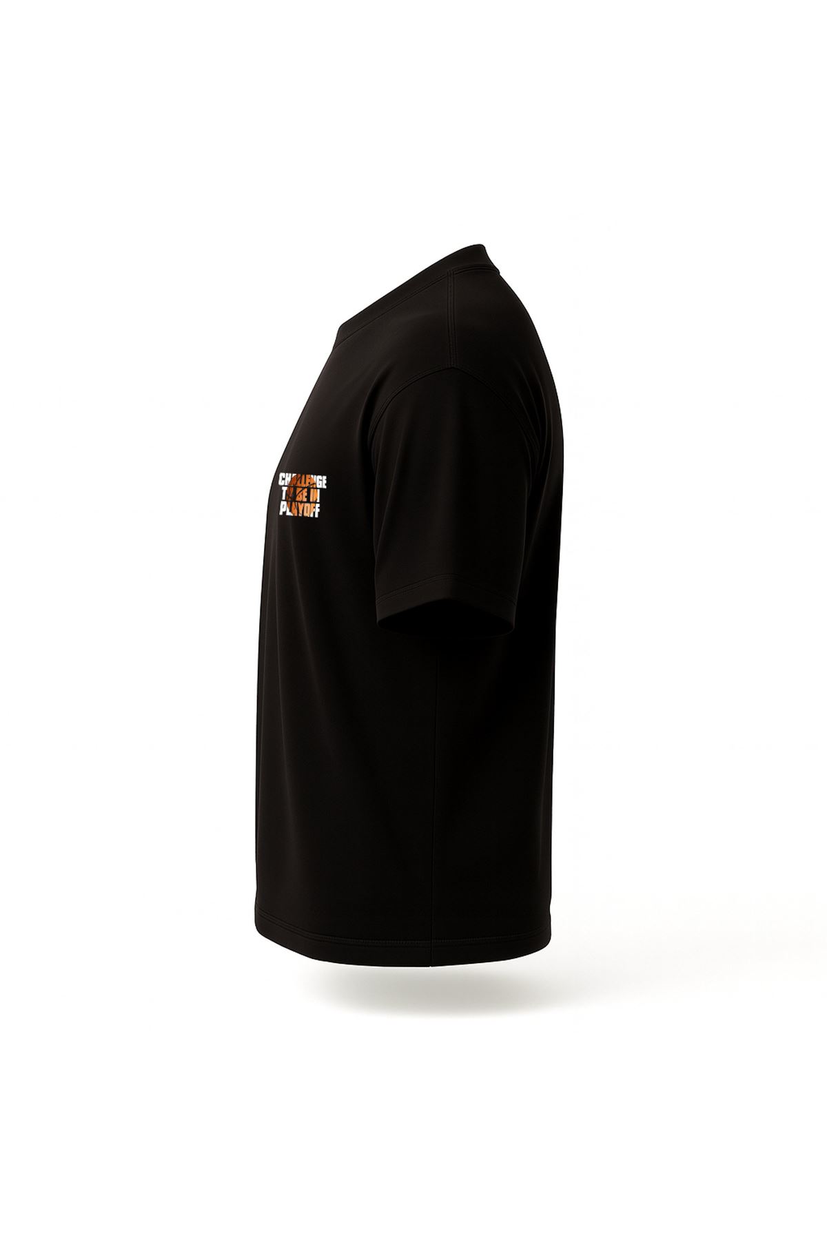 Playoff Basketbol T-Shirt Siyah