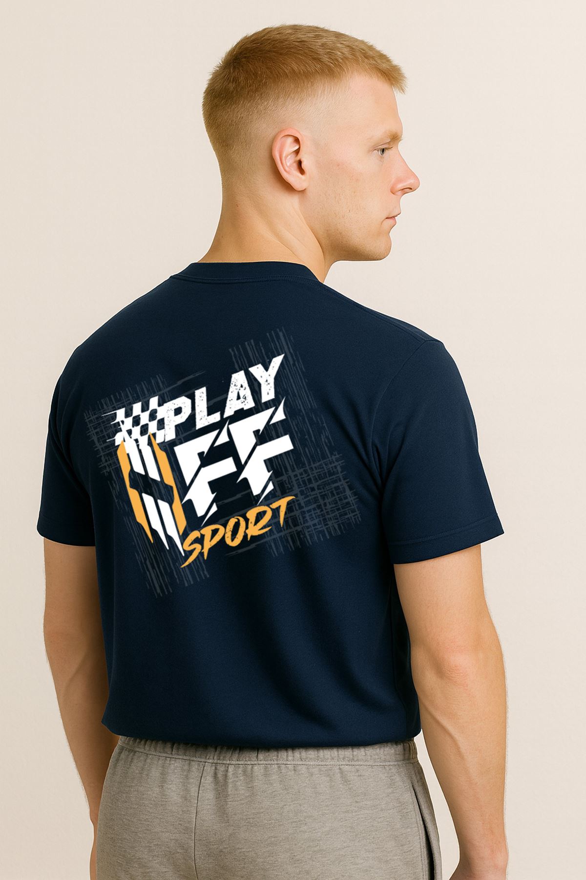 Playoff P T-Shirt Lacivert
