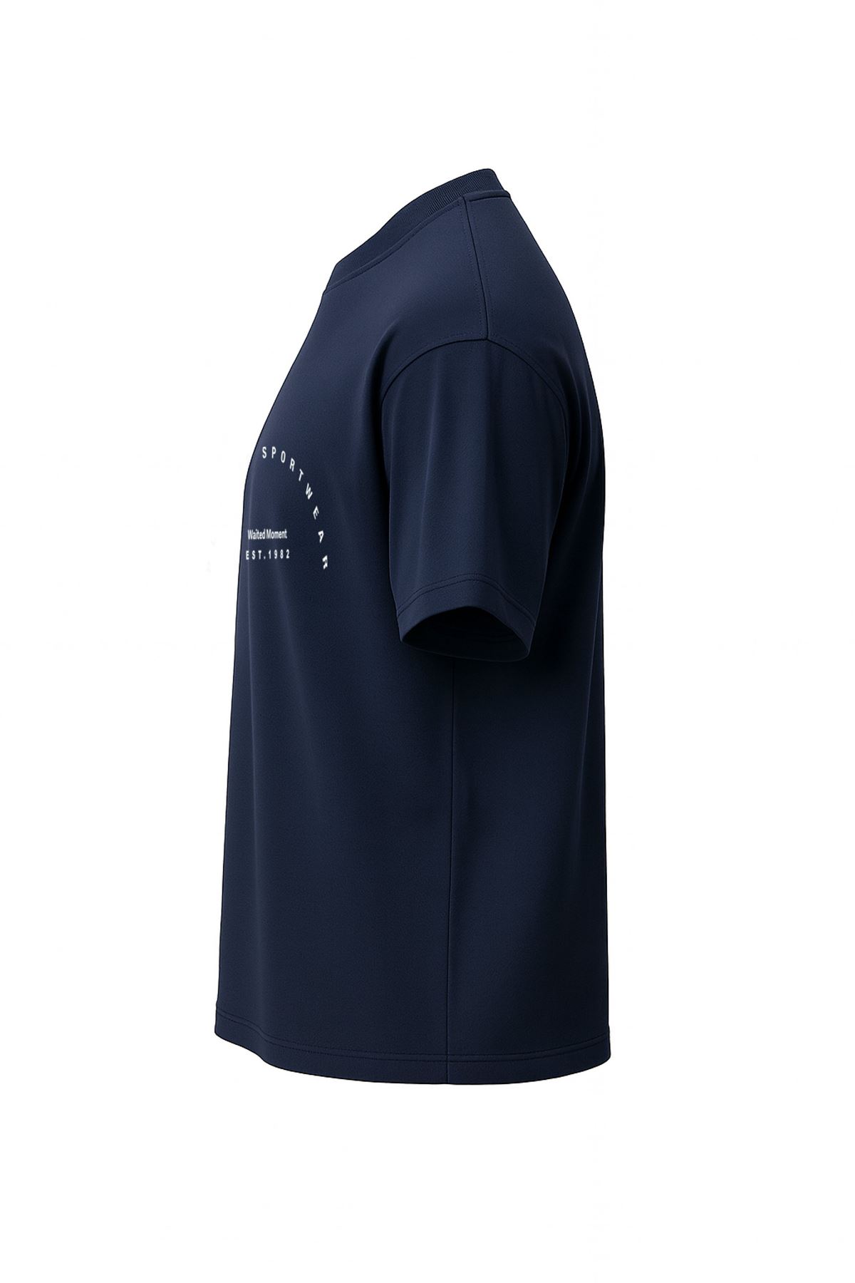 Playoff Spor T-Shirt Lacivert