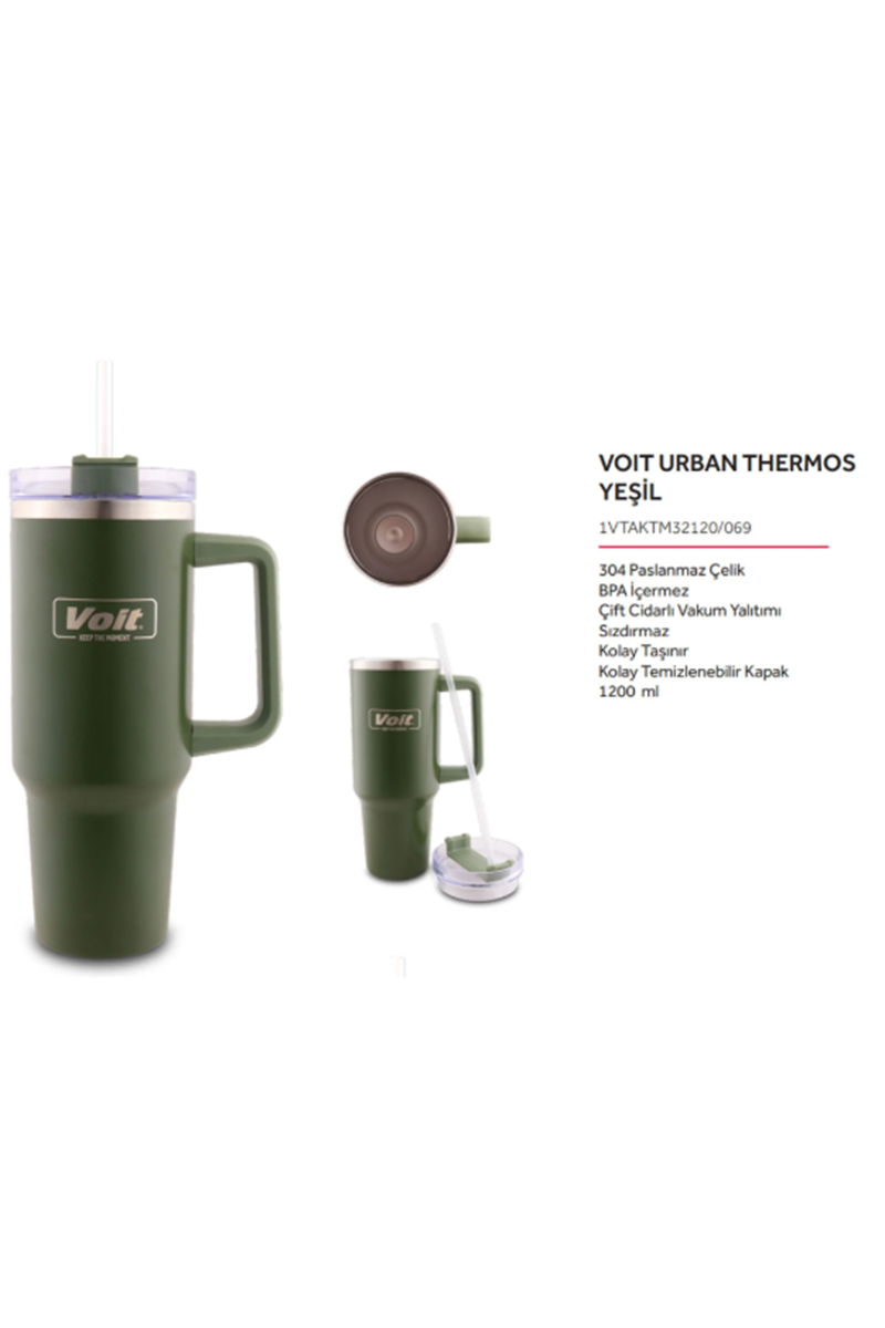 VOIT URBAN THERMOS  YEŞİL