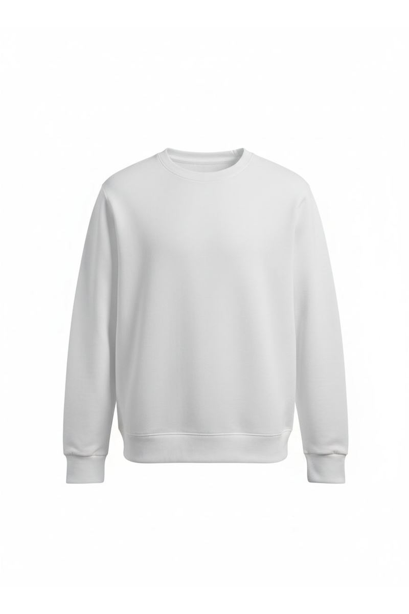 Playoff Sweatshirt Basic Beyaz