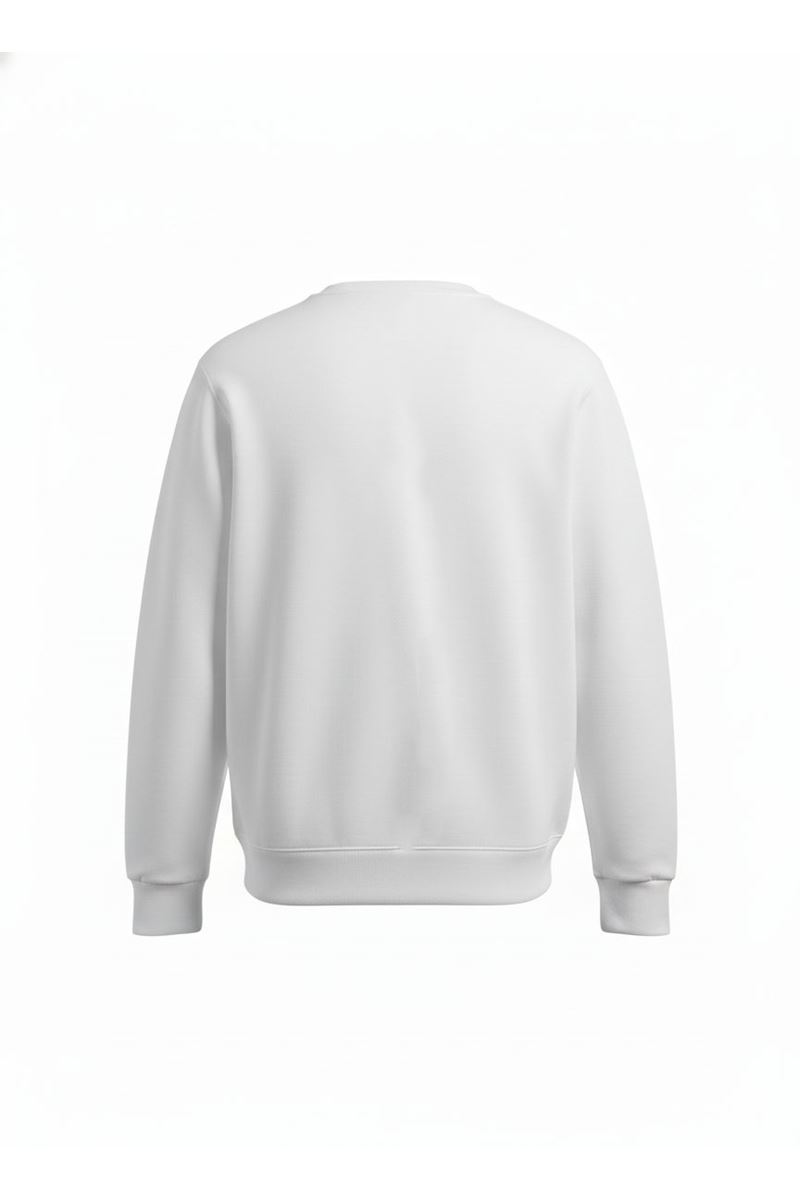 Playoff Sweatshirt Basic Beyaz