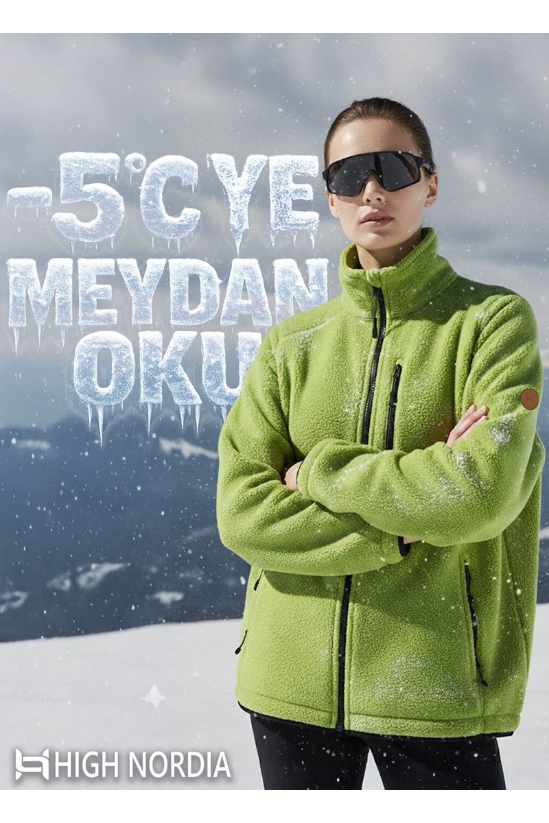 High Nordia Playoff Ever Wool Dış Katman Merino Ceket Yeşil