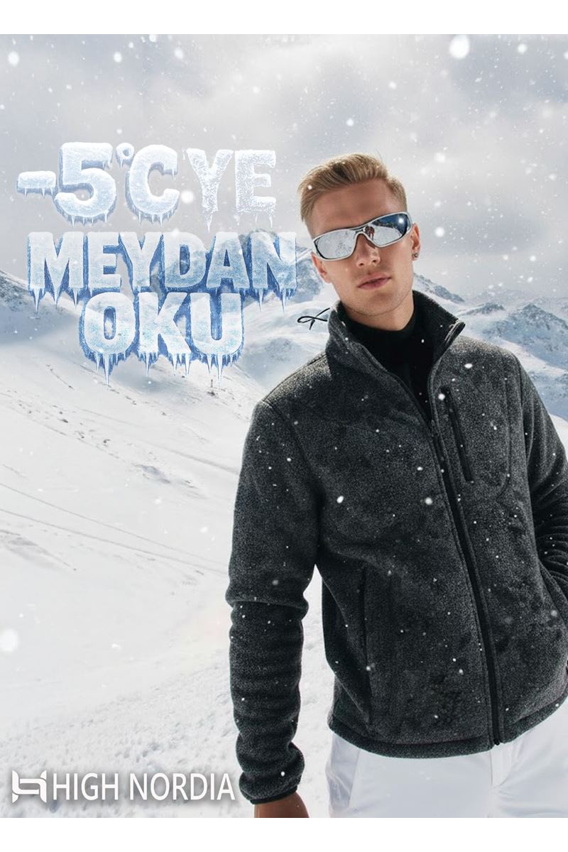 High Nordia Playoff Ever Wool Dış Katman Merino Ceket Siyah