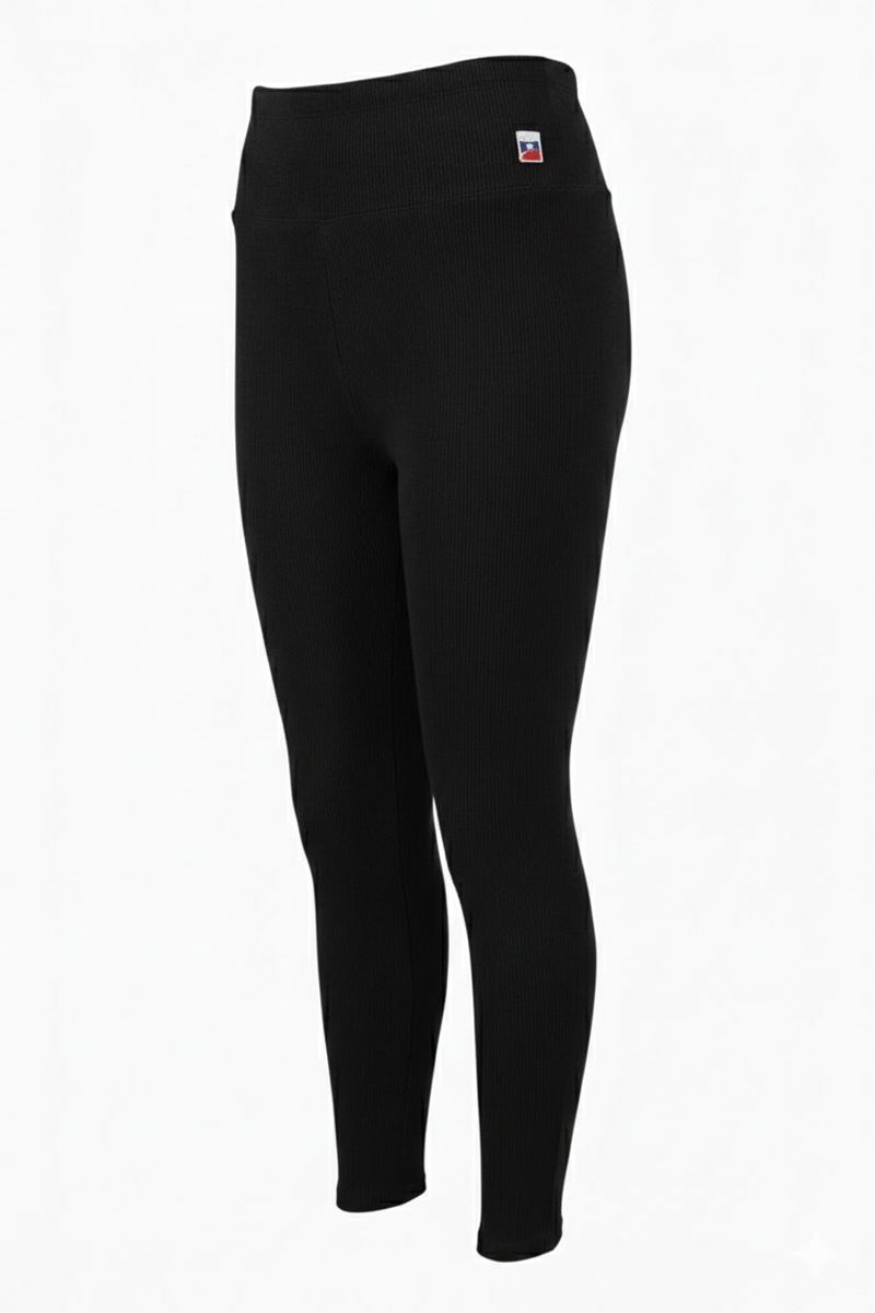 Playoff Kadın Fitilli Tayt Siyah