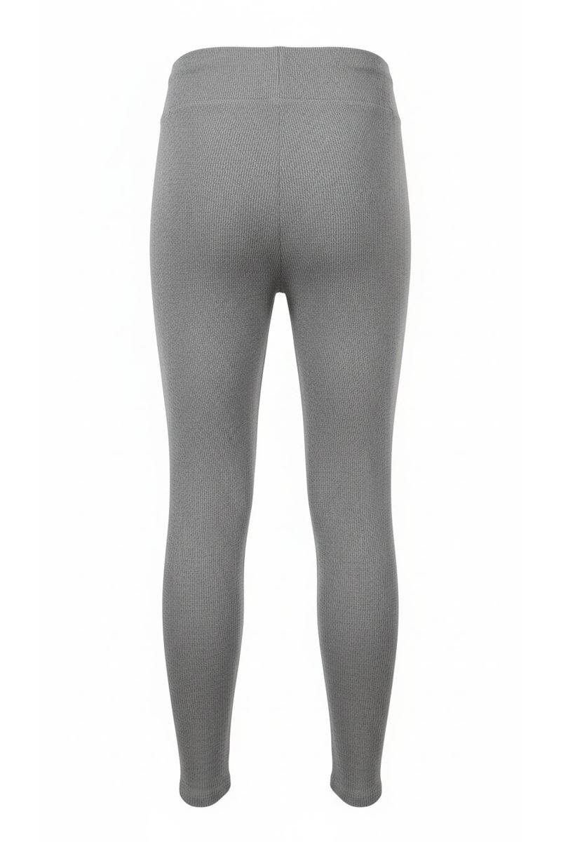 Playoff Kadın Fitilli Tayt Gri