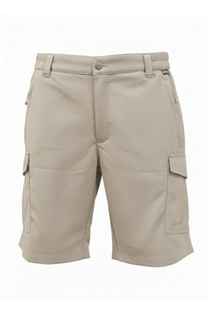 NOBLE PLUS ERKEK ŞORT KAPAKLI CEP BEJ