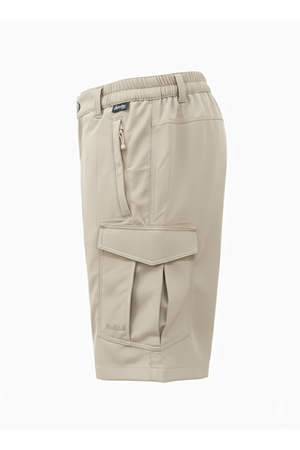 Noble Plus Playoff Erkek Şort Kapaklı Cep Bej
