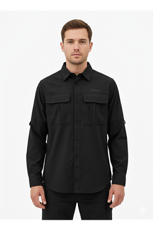 NOBLE NAPOLİ GÖMLEK SİYAH