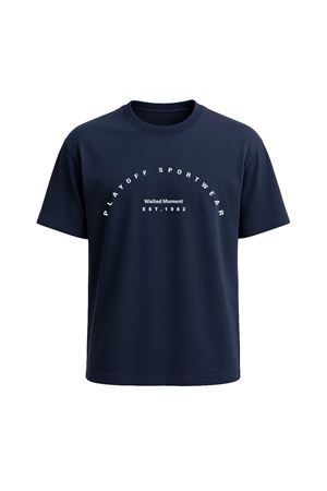 Playoff Spor T-Shirt Lacivert