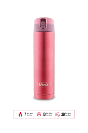 VOIT CASUAL THERMOS  PEMBE