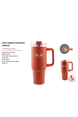 VOIT URBAN THERMOS  KIRMIZI