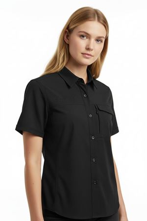 Noble River Playoff Yazlık Gömlek  Siyah