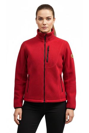 High Nordia Playoff Ever Wool Dış Katman Merino Ceket Kırmızı