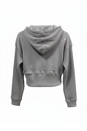 Playoff Crop Kesim Fermuarlı Eşofman Üstü Gri