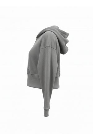 Playoff Crop Kesim Fermuarlı Eşofman Üstü Gri